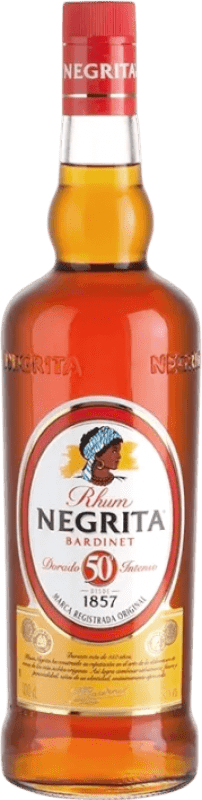28,95 € Free Shipping | Rum Bardinet Negrita 50º Dorado — Golden Añejo — Aged Intenso — Intense