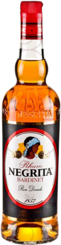 Envío gratis | Ron Bardinet Negrita Dorado 50º Intenso Añejo República Dominicana 70 cl