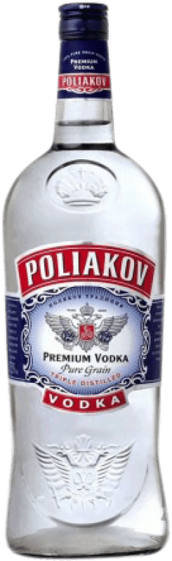 Envio grátis | Vodka Bardinet Poliakov França Garrafa Magnum 1,5 L