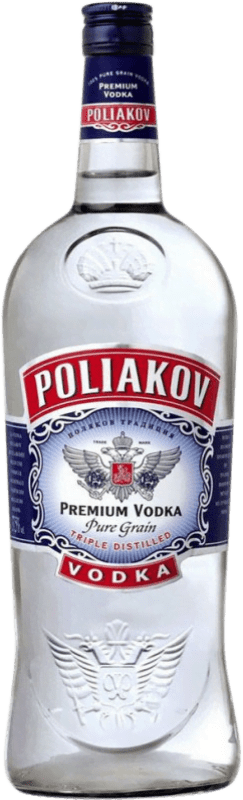 Envio grátis | Vodca Bardinet Poliakov França Garrafa Especial 2 L