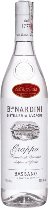 Envio grátis | Aguardente Grappa Bortolo Nardini 40º Itália 70 cl