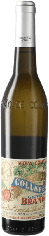Free Shipping | White wine Viúva Gomes Genuino Collares Aged I.G. Portugal Portugal Malvasía Medium Bottle 50 cl