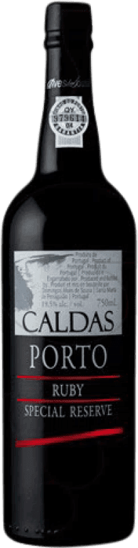 送料無料 | 強化ワイン Alves de Sousa Caldas Ruby I.G. Porto ポルト ポルトガル Sousón, Touriga Franca, Touriga Nacional, Tinta Cão 75 cl