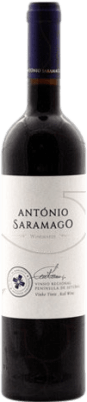 Free Shipping | Red wine Antonio Saramago Colheita Aged I.G. Portugal Portugal Castelão 75 cl