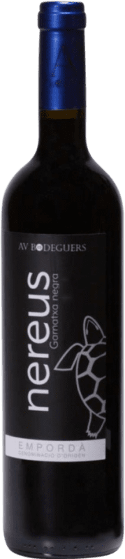 Free Shipping | Red wine AV Nereus Aged D.O. Empordà Catalonia Spain Grenache 75 cl