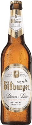 Bier Bitburger Drittel-Liter-Flasche 33 cl