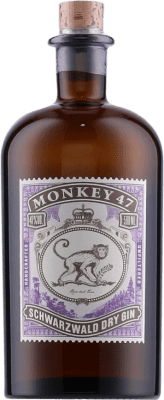 ジン Black Forest Monkey 47 Schwarzwald Dry Gin ボトル Medium 50 cl