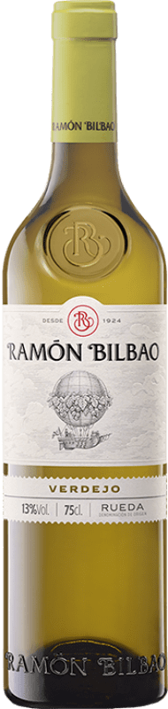 6,95 € | Vino blanco Ramón Bilbao Joven D.O. Rueda Castilla y León España Verdejo 75 cl