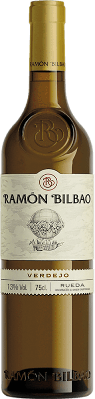 Free Shipping | White wine Ramón Bilbao Young D.O. Rueda Castilla y León Spain Verdejo 75 cl