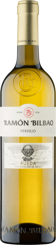 16,95 € | Vino blanco Ramón Bilbao Joven D.O. Rueda Castilla y León España Verdejo Botella Magnum 1,5 L
