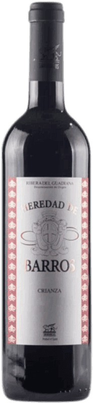 Free Shipping | Red wine San Marcos Heredad de Barros Aged D.O. Ribera del Guadiana Andalucía y Extremadura Spain Tempranillo 75 cl