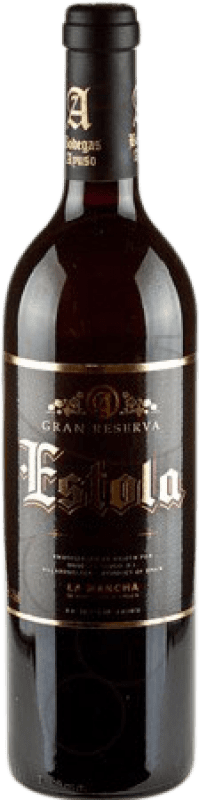 Free Shipping | Red wine Ayuso Estola Grand Reserve D.O. La Mancha Castilla la Mancha y Madrid Spain 75 cl