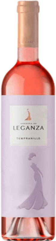 免费送货 | 玫瑰酒 Condesa de Leganza Rosat 年轻的 I.G.P. Vino de la Tierra de Castilla Castilla la Mancha y Madrid 西班牙 Tempranillo 75 cl