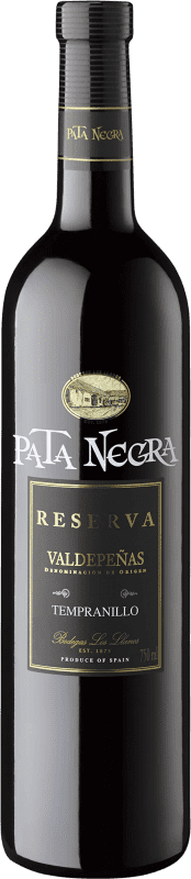8,95 € Бесплатная доставка | Красное вино García Carrión Pata Negra Резерва D.O. Valdepeñas