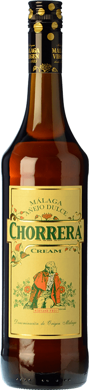 Free Shipping | Fortified wine Málaga Virgen Chorrera Cream D.O. Sierras de Málaga Andalucía y Extremadura Spain Pedro Ximénez 75 cl