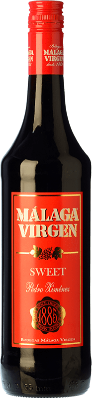 Envío gratis | Vino generoso Málaga Virgen D.O. Sierras de Málaga Andalucía y Extremadura España Pedro Ximénez 75 cl