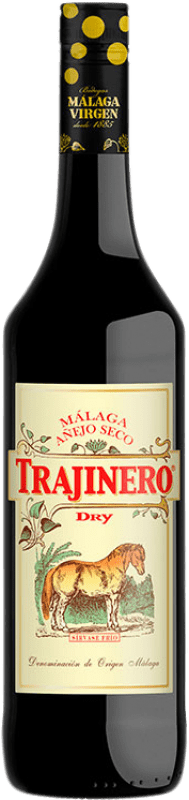 Envío gratis | Vino generoso Málaga Virgen Trajinero Oloroso D.O. Sierras de Málaga Andalucía y Extremadura España Pedro Ximénez 75 cl