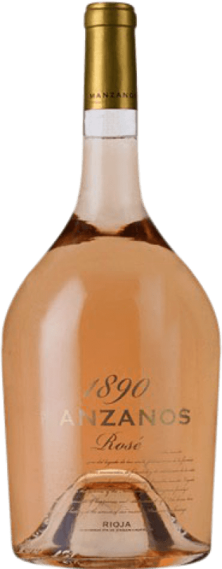 Free Shipping | Rosé wine Manzanos 1890 Young D.O.Ca. Rioja The Rioja Spain Tempranillo, Grenache Magnum Bottle 1,5 L