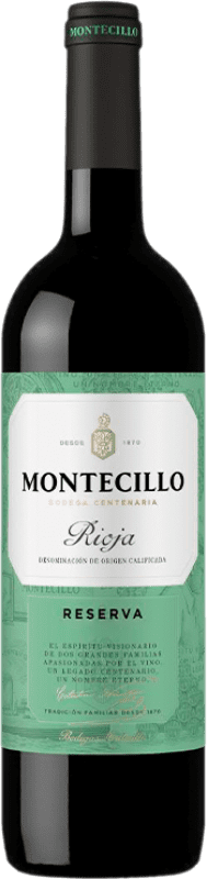 7,95 € | Rotwein Montecillo Reserve — Gereift D.O.Ca. Rioja La Rioja Spanien Tempranillo 75 cl