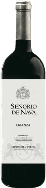 Spedizione Gratuita | Vino rosso Señorío de Nava Crianza D.O. Ribera del Duero Castilla y León Spagna Tempranillo, Cabernet Sauvignon Bottiglia Magnum 1,5 L