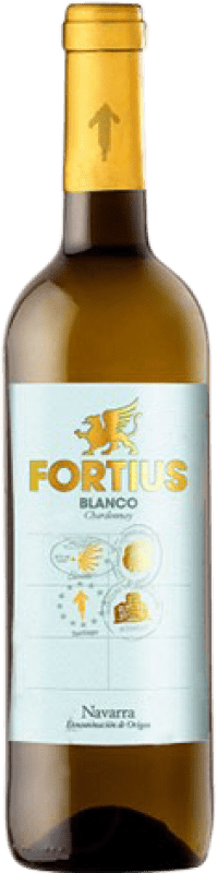 Envío gratis | Vino blanco Valcarlos Fortius Joven D.O. Navarra Navarra España Chardonnay 75 cl