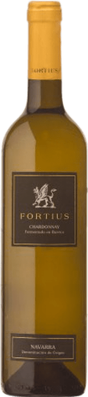 Бесплатная доставка | Белое вино Valcarlos Fortius Barrica старения D.O. Navarra Наварра Испания Chardonnay 75 cl