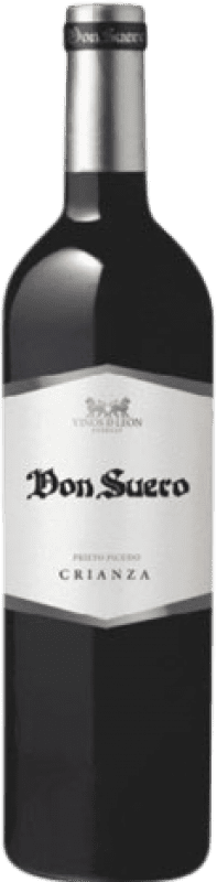 Kostenloser Versand | Rotwein Vinos de León Don Suero Alterung D.O. Tierra de León Kastilien und León Spanien Prieto Picudo 75 cl