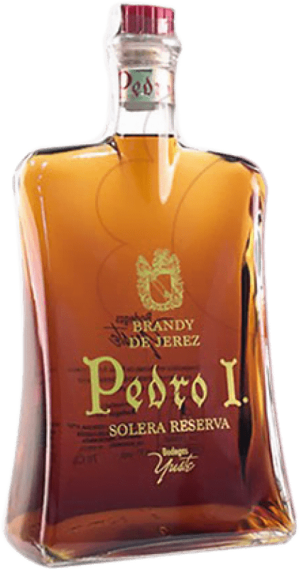 57,95 € Envio grátis | Brandy Conhaque Yuste Pedro I Solera Reserva