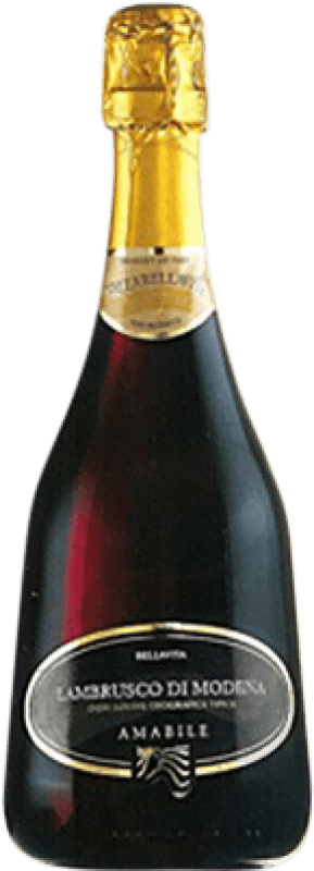 Spedizione Gratuita | Spumante rosso Caldirola Bellavita D.O.C. Lambrusco di Sorbara Italia Lambrusco 75 cl