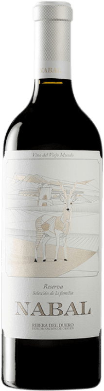 26,95 € Spedizione Gratuita | Vino Rosso Nabal Selezione Riserva di Famiglia D.O. Ribera del Duero