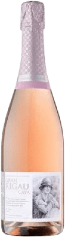 10,95 € | 玫瑰气泡酒 Caves Freixa Rigau Gran Rosat 香槟 年轻的 D.O. Cava 加泰罗尼亚 西班牙 Grenache, Pinot Black 75 cl