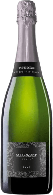 Envoi gratuit | Blanc mousseux Caves Signat 5 Estrellas Brut Réserve D.O. Cava Catalogne Espagne Macabeo, Xarel·lo, Chardonnay, Parellada 75 cl