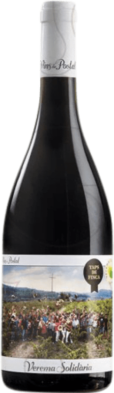 Free Shipping | Red wine Celler d'Espollá Verema Solidària Vins de Postal Aged D.O. Empordà Catalonia Spain Mazuelo, Carignan 75 cl