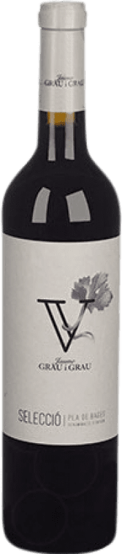 Spedizione Gratuita | Vino rosso Celler Grau i Grau Jaume Selecció Crianza D.O. Pla de Bages Catalogna Spagna Tempranillo, Merlot, Syrah, Cabernet Franc 75 cl