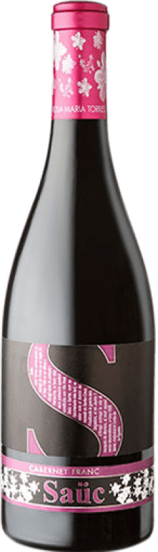 14,95 € | Красное вино Celler Rosa María Torres Saüc старения D.O. Conca de Barberà Каталония Испания Cabernet Franc 75 cl