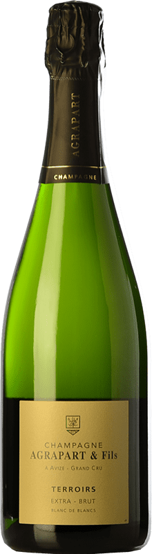 Free Shipping | White sparkling Agrapart Terroirs Blanc de Blancs Grand Cru Brut Grand Reserve A.O.C. Champagne France Chardonnay 75 cl