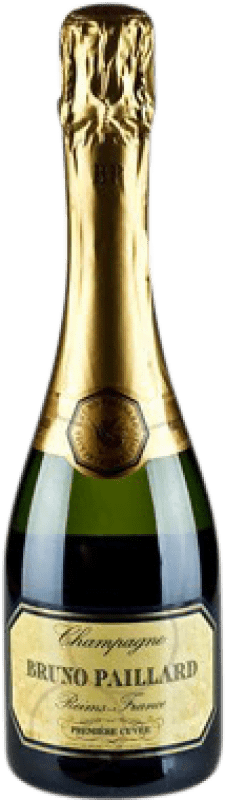 Free Shipping | White sparkling Bruno Paillard Brut Grand Reserve A.O.C. Champagne France Pinot Black, Chardonnay, Pinot Meunier Half Bottle 37 cl