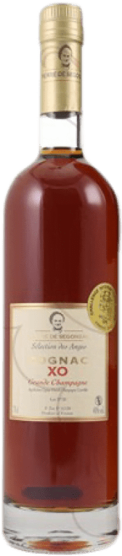 Envio grátis | Cognac Conhaque Pierre de Segonzac X.O. Extra Old Sélection des Anges França 70 cl