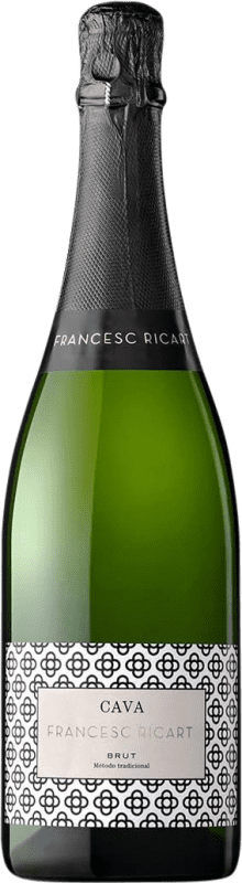 10,95 € | 白起泡酒 Vintae Francesc Ricart 香槟 预订 D.O. Cava 加泰罗尼亚 西班牙 Macabeo, Xarel·lo, Parellada 75 cl