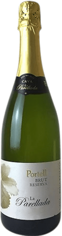 Envio grátis | Espumante branco Sarral Portell Brut Reserva D.O. Cava Catalunha Espanha Parellada 75 cl