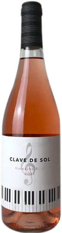 Kostenloser Versand | Rosé-Wein Covinca Clave de Sol Jung D.O. Cariñena Aragón Spanien Grenache 75 cl