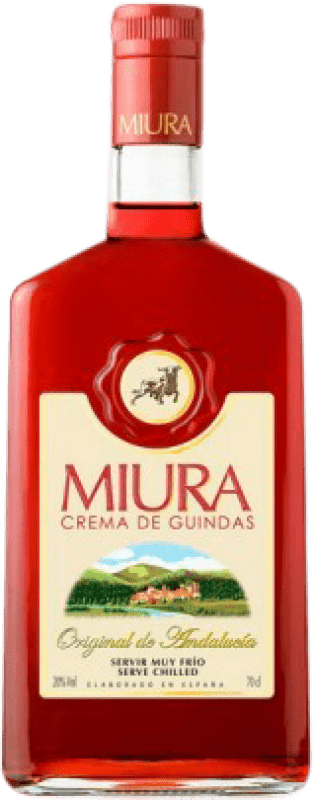 Envoi gratuit | Pacharan Miura Crema de Guindas Espagne 70 cl