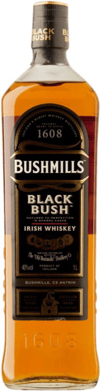 Envoi gratuit | Blended Whisky Bushmills Black Bush Irlande 1 L