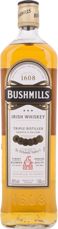 Free Shipping | Whisky Blended Bushmills Original Ireland 1 L