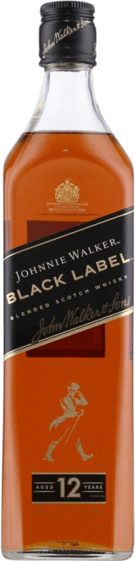 36,95 € 免费送货 | 威士忌混合 Johnnie Walker Black Label 预订 12 岁