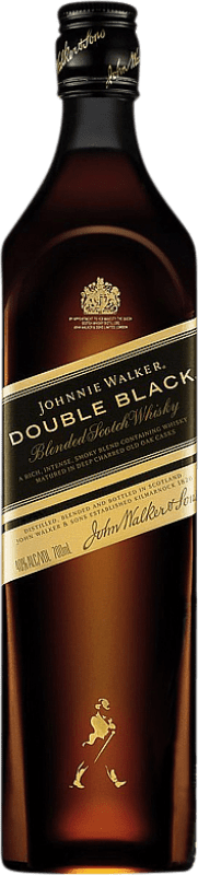 Envoi gratuit | Whisky Blend Johnnie Walker Double Black Réserve Royaume-Uni 70 cl