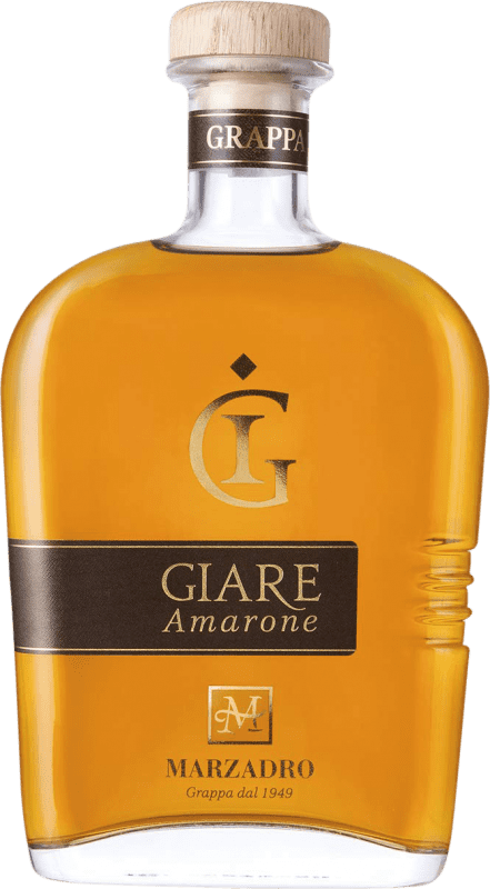 Envoi gratuit | Grappa Marzadro Giare Amarone Italie 70 cl