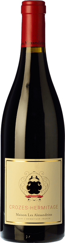 Kostenloser Versand | Rotwein Domaine Les Alexandrins A.O.C. Crozes-Hermitage Rhône Frankreich Syrah 75 cl