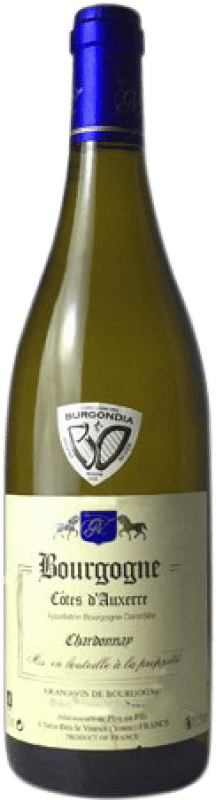 Бесплатная доставка | Белое вино Verret Côtes d'Auxerre старения A.O.C. Bourgogne Франция Chardonnay 75 cl