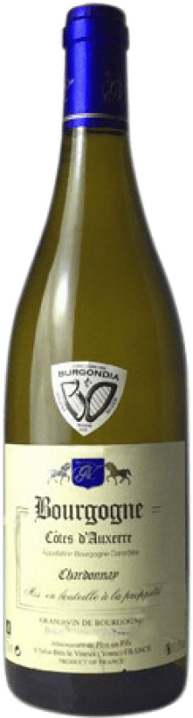 21,95 € Envio grátis | Vinho Branco Domaine Verret Côtes d'Auxerre Crianza A.O.C. Bourgogne